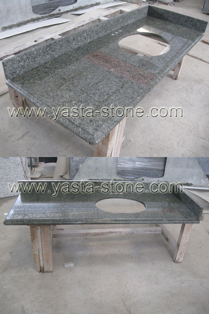 Chengde Green Vanity tops